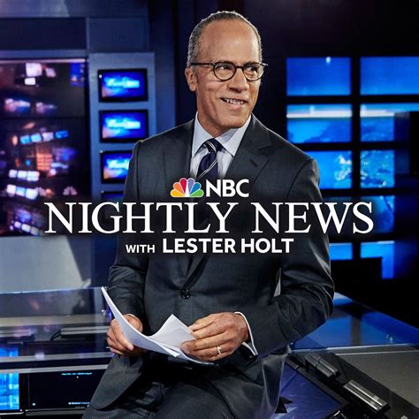 nightly news|lester holt last night.